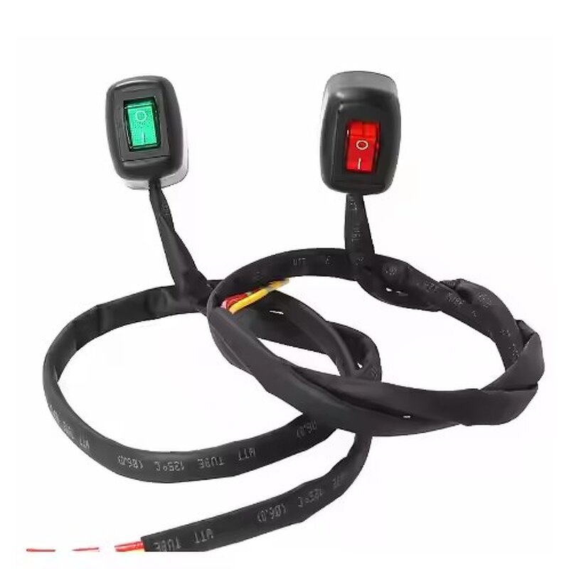 Rocker Switch Supplier - DIY Car LED ON/OFF Switch with Cable