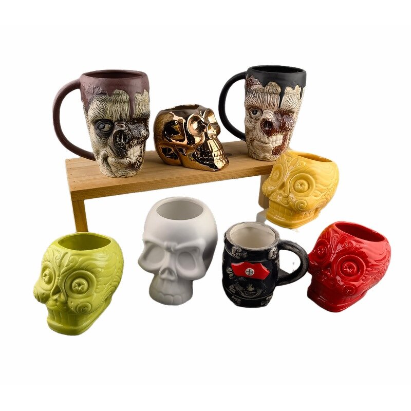 Beer Glasses Supplier - Halloween Skeleton Bar Creative Prank