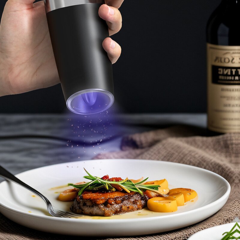 Electric Pepper Grinder Supplier - Rechargeable Automatic Stainless