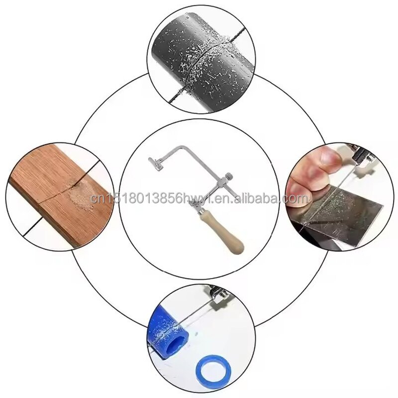 Jeweler's Saw Kit Supplier - 12-Piece Adjustable Precision Cutting