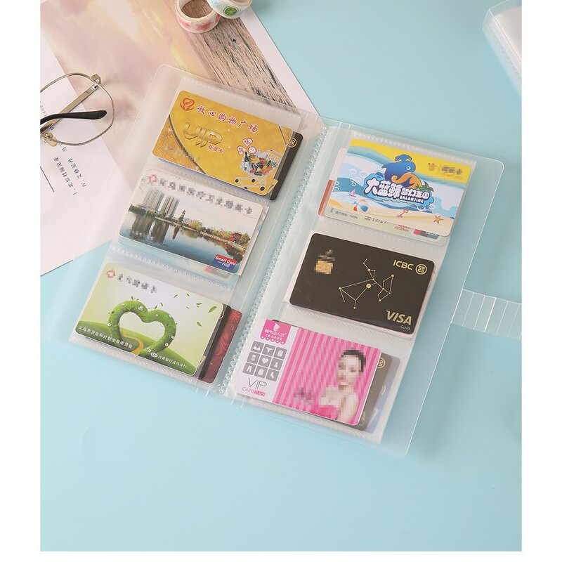 Photo Album Supplier - Portable Transparent Mini Card Holder