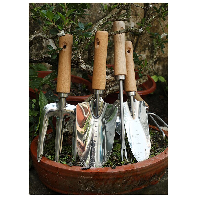 Garden Rake Supplier - Industrial Stainless Steel Three-Tooth