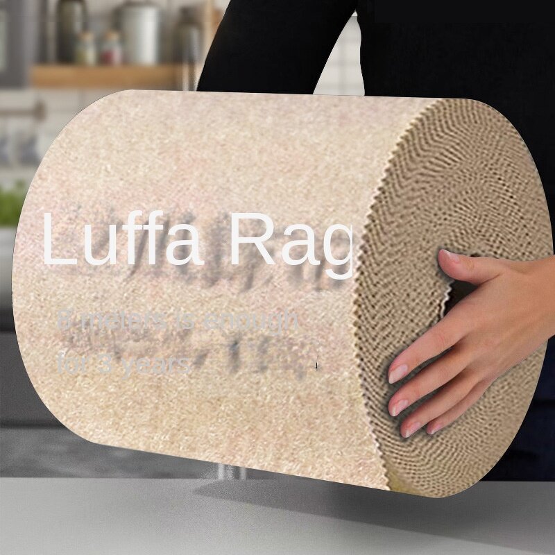 Cleaning Cloth Supplier - Luffa Microfiber Water Absorbent Oil-Free