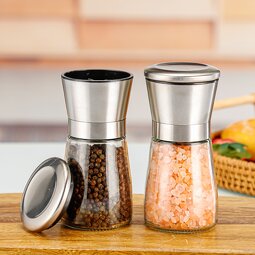 Salt Pepper Mill Factory - Stainless Steel Glass Hand Grinder