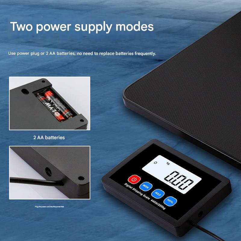 Platform Scale Factory - 200kg High-Precision Pet Battery Powered
