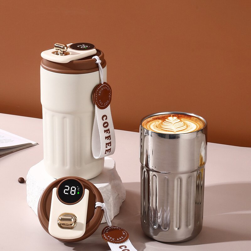Smart Coffee Cup Factory - 316 Stainless Steel Temperature Display
