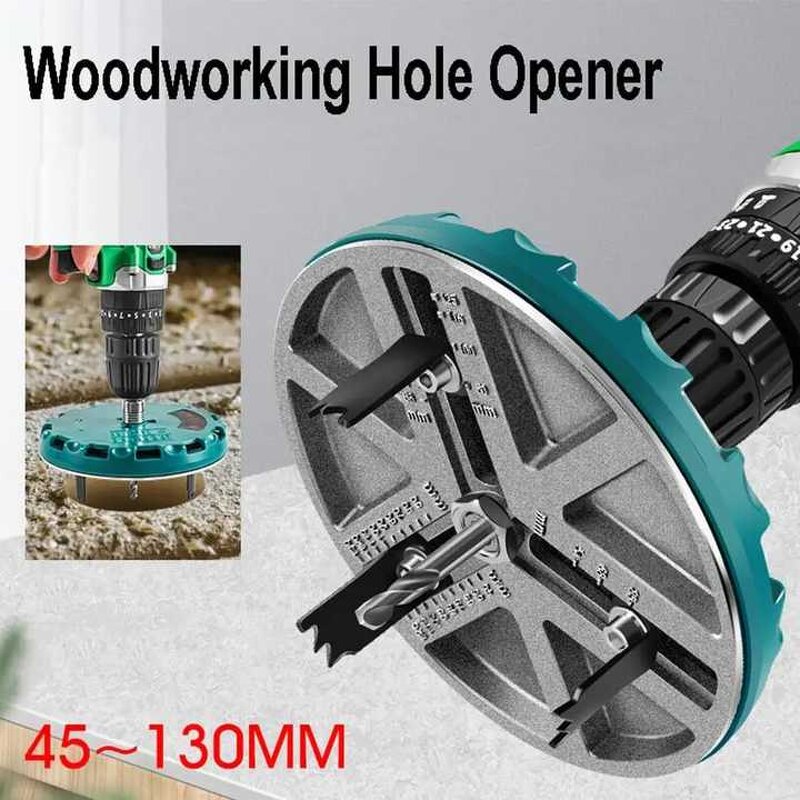 Hole Opener Supplier - Universal Adjustable for Wood Aluminum