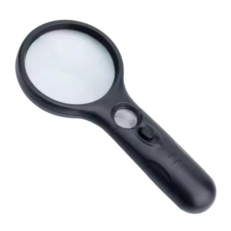 Handheld Magnifier Factory - 45X 3X LED Light for Reading