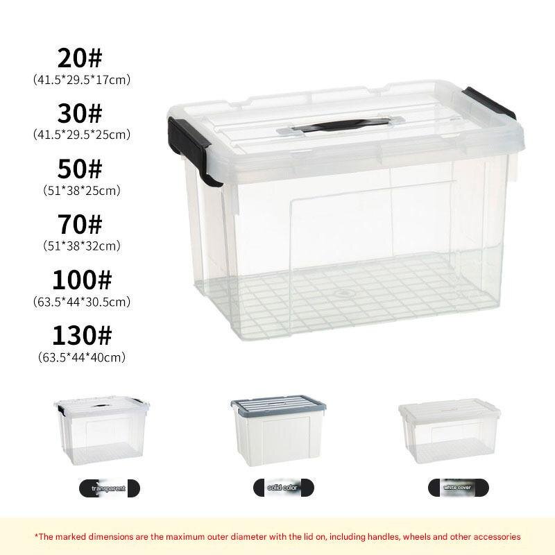 Storage Box Supplier - Waterproof Transparent PP Plastic Large