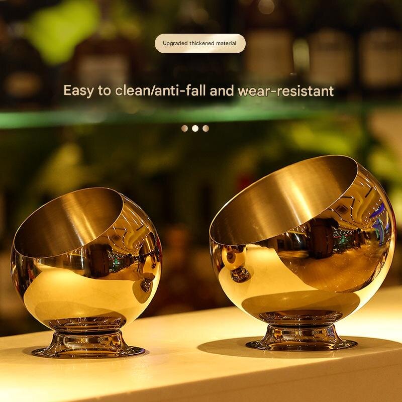 Ashtray Factory - Stainless Steel Thickened Anti-Fly Ash