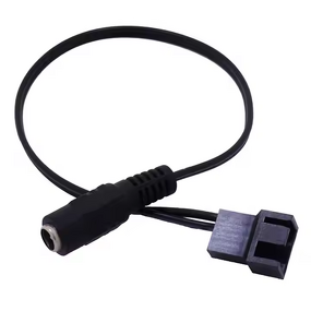 DC Adapter Cable Supplier - 5521 to 4Pin PC Fan Power Cable