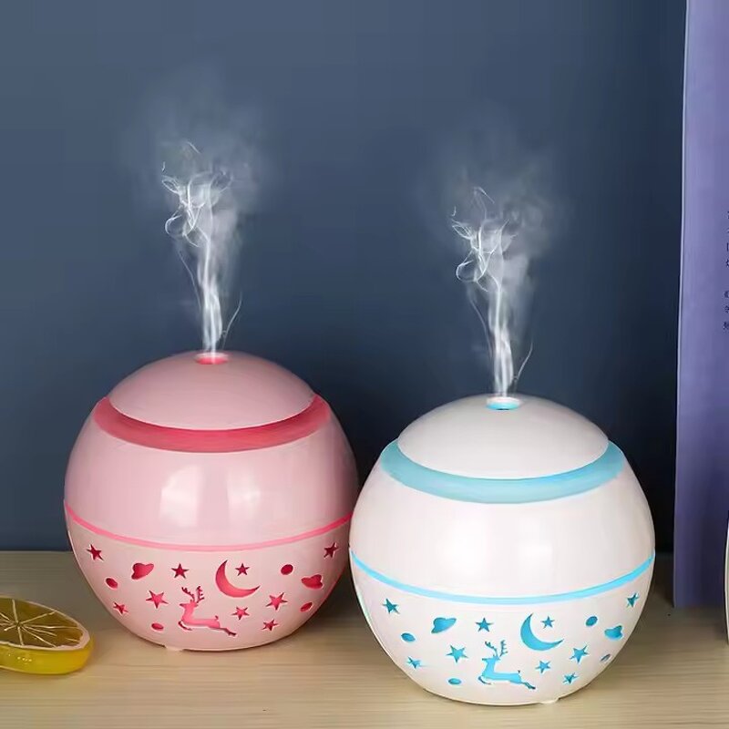 Perfume Dispenser Factory - Smart Hollow Mushroom LED Humidifier