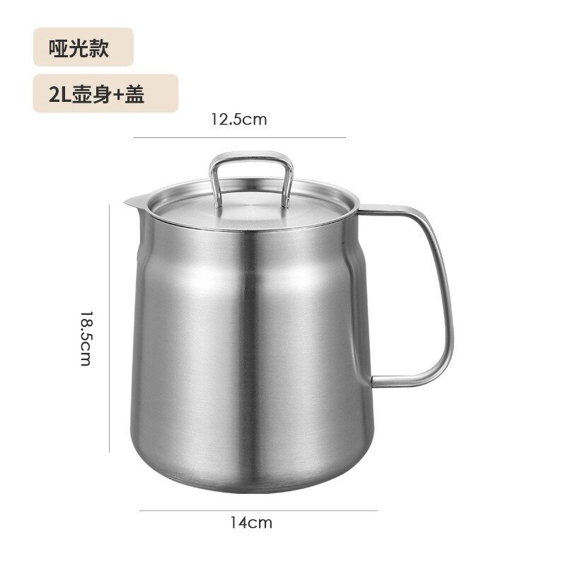 Oil Filter Pot Factory - 304 Stainless Steel with Mesh Accessory