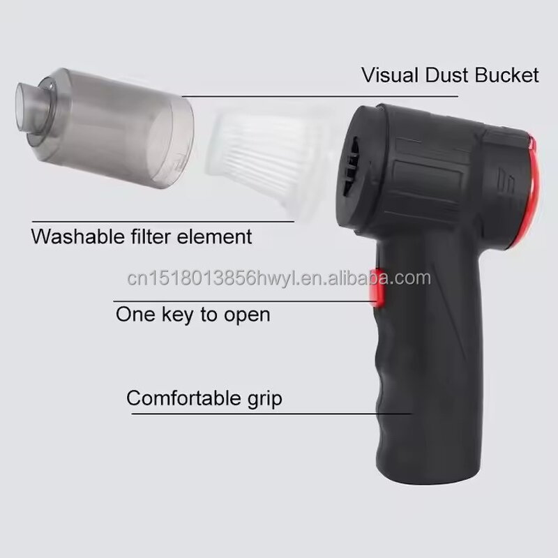 Cordless Vacuum Cleaner Supplier - 80W 9000Pa 2-in-1 Handheld