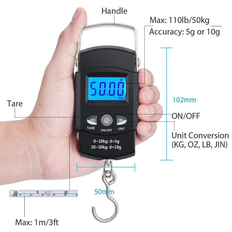Electronic Scale Factory - Portable Tape Measure Express Delivery