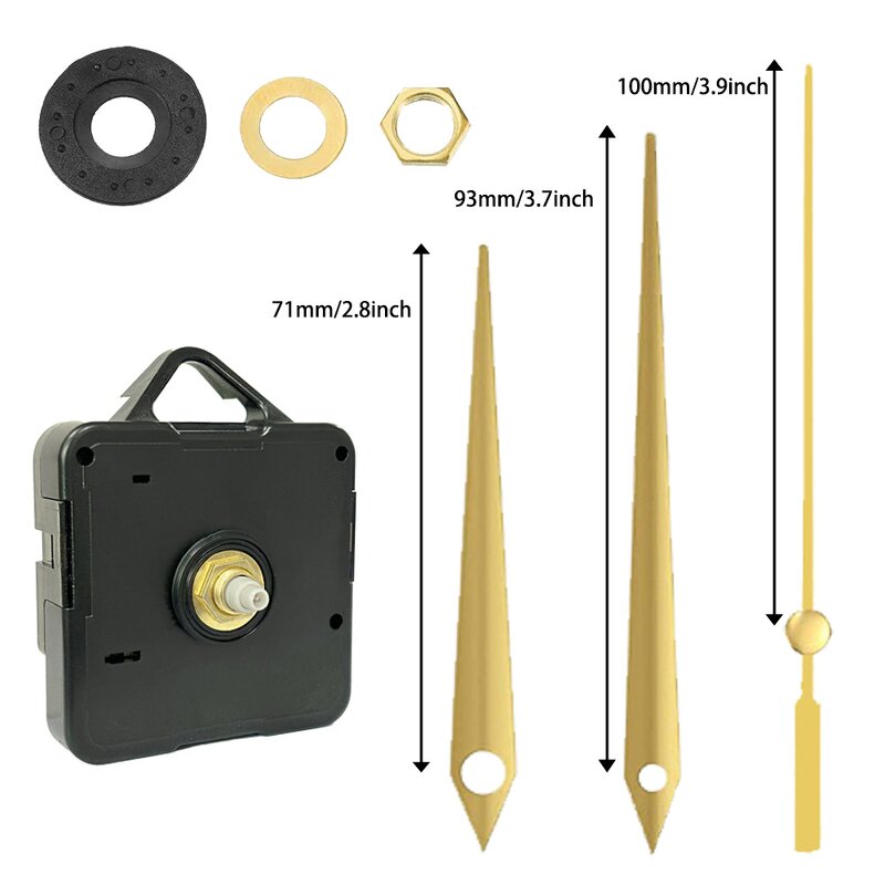 Quartz Clock Movement Factory - 5168 Metal Pointer DIY Repair