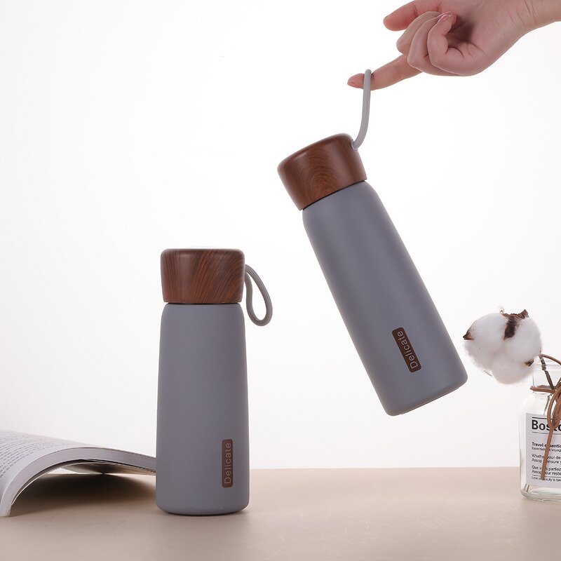 Thermos Cup Supplier - 400ml 500ml Engraved Logo for Men Kids