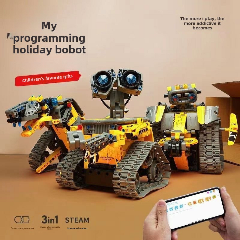 AI Robot Toy Factory - WALL-E Smart Compatible Lego Technic