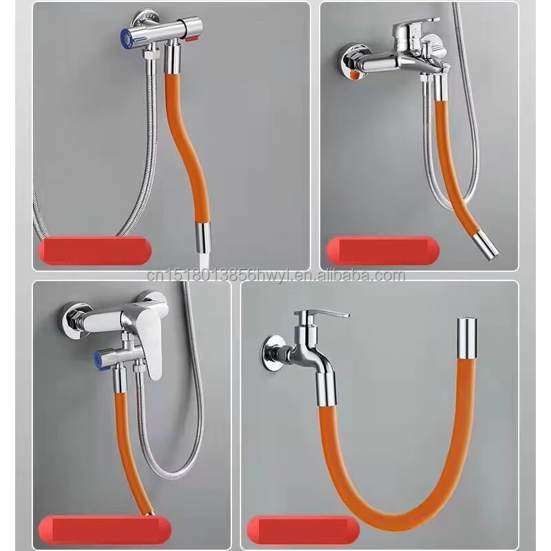 Faucet Extension Supplier - 360 Degree Bendable Spillproof Plastic