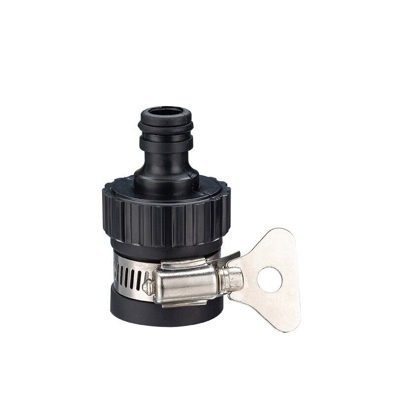 Water Gun Supplier - Black 4-Point Connector Metal Faucet