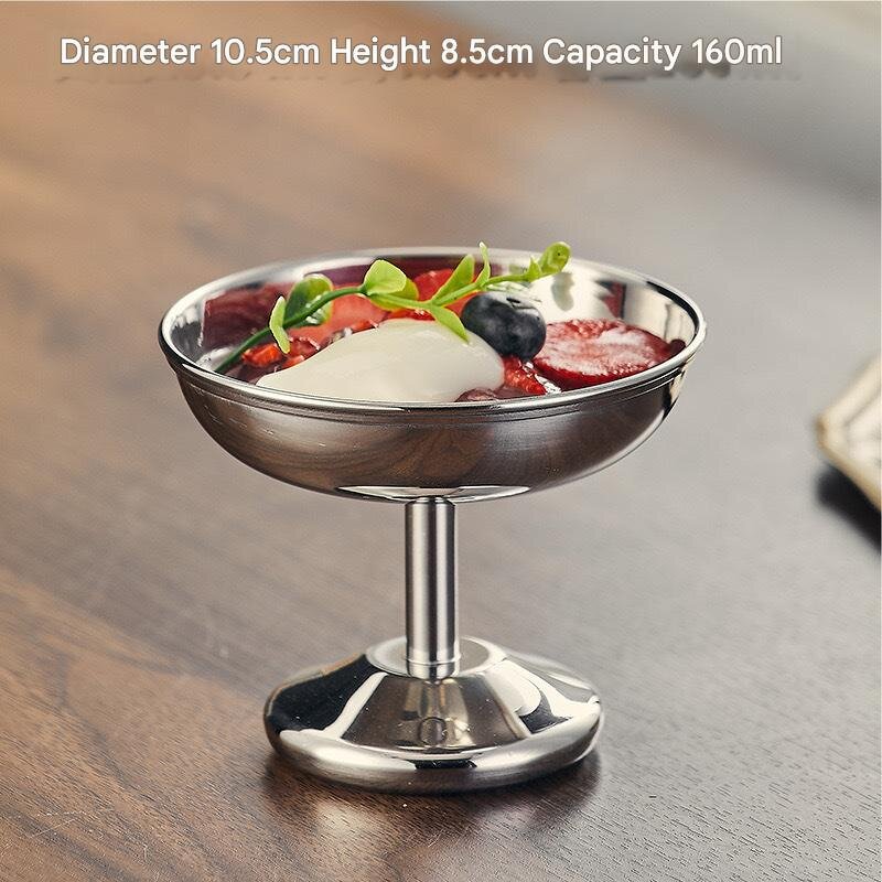 Stainless Steel Stem Cups Supplier - Cocktail Glasses Ice Cream