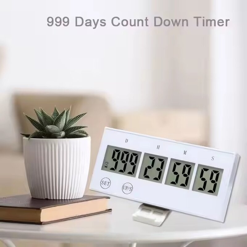 Kitchen Countdown Clock Factory - Small LCD 999 Days Square