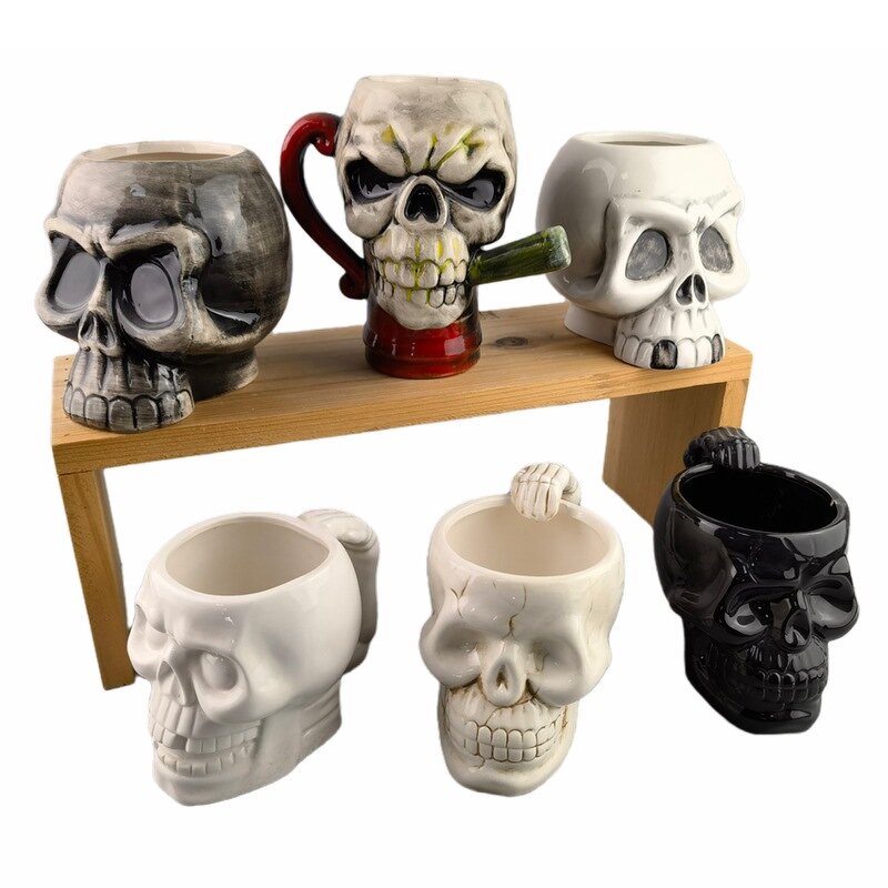 Beer Glasses Supplier - Halloween Skeleton Bar Creative Prank