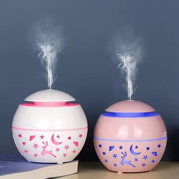 Perfume Dispenser Factory - Smart Hollow Mushroom LED Humidifier