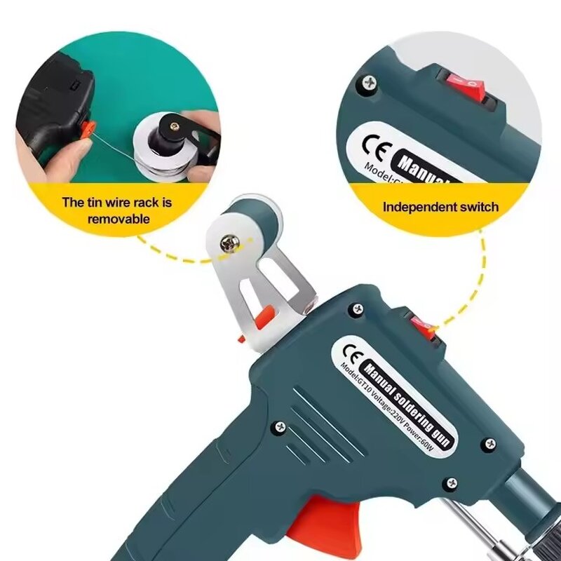 Soldering Gun Factory - 60W 110V/220V Automatic External Heating