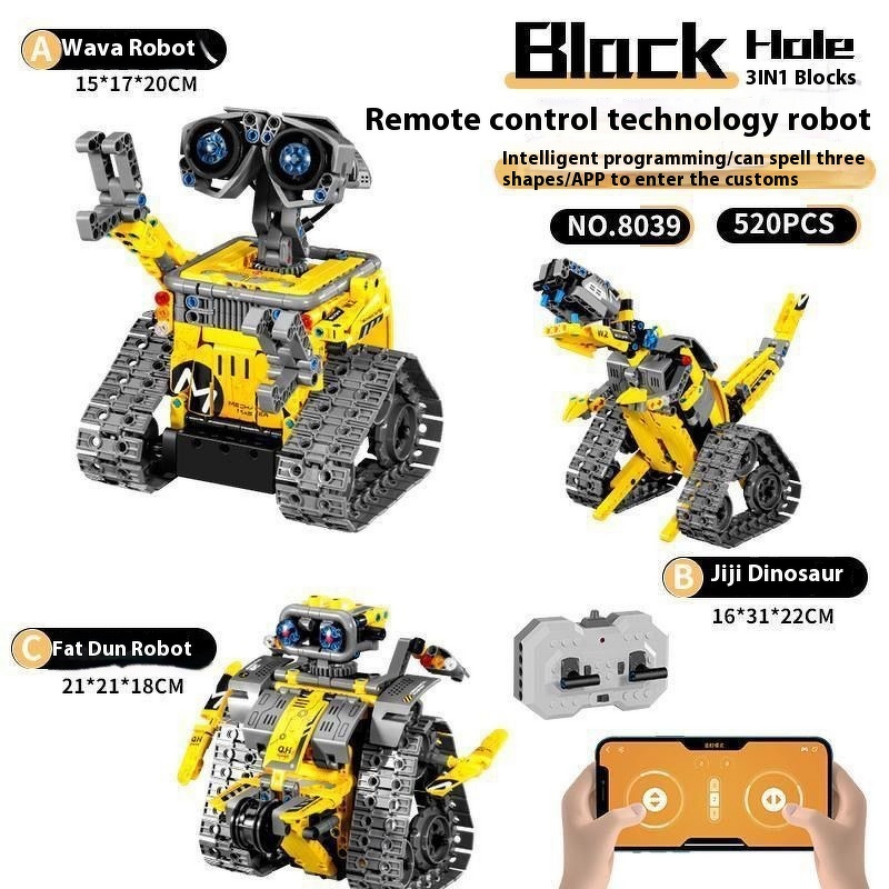 AI Robot Toy Factory - WALL-E Smart Compatible Lego Technic