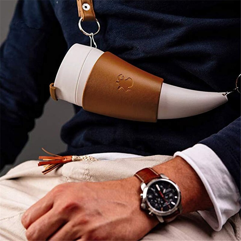 Stainless Steel Cup Supplier - Creative Couple Rope Claw Vacuum