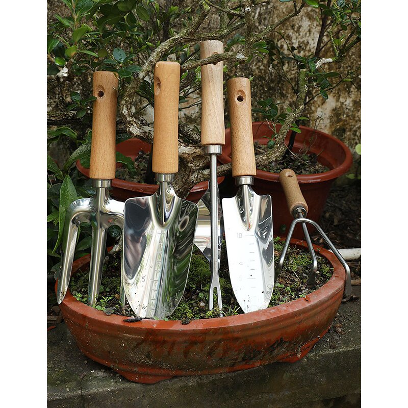 Garden Rake Supplier - Industrial Stainless Steel Three-Tooth