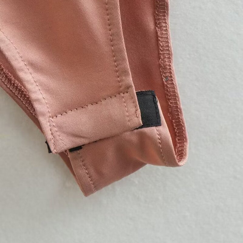 Onesie Manufacturer - OEM Custom PB&ZA Women 2022 Autumn Hang at the Neck