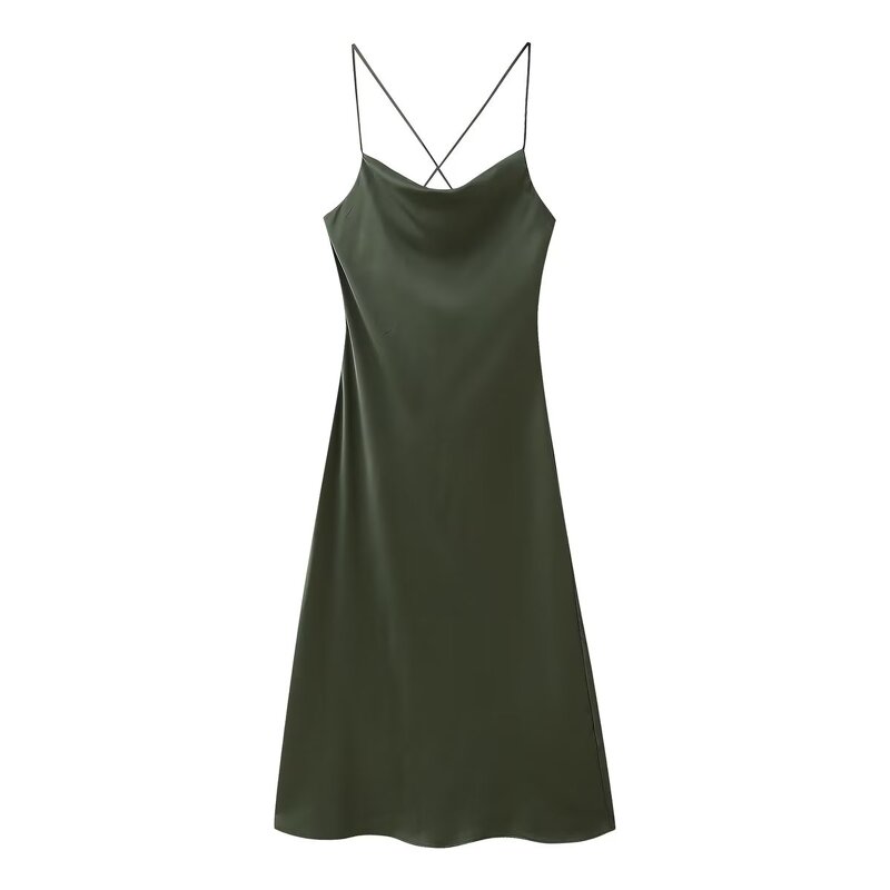 Dress Manufacturer - OEM Custom PB&ZA Women 2023 Summer Back Strap Design