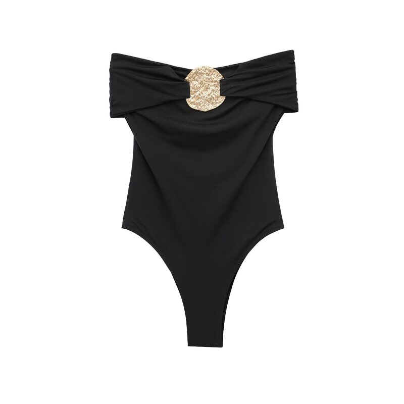 Swimsuit Jumpsuits Manufacturer - OEM Custom PB&ZA Women 2025 Summer Metal