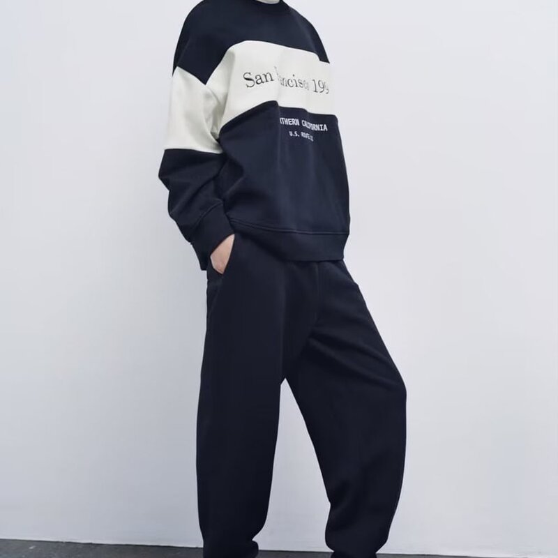 Hoodie Manufacturer - OEM Custom PB&ZA Women 2023 Spring Embroidered Text