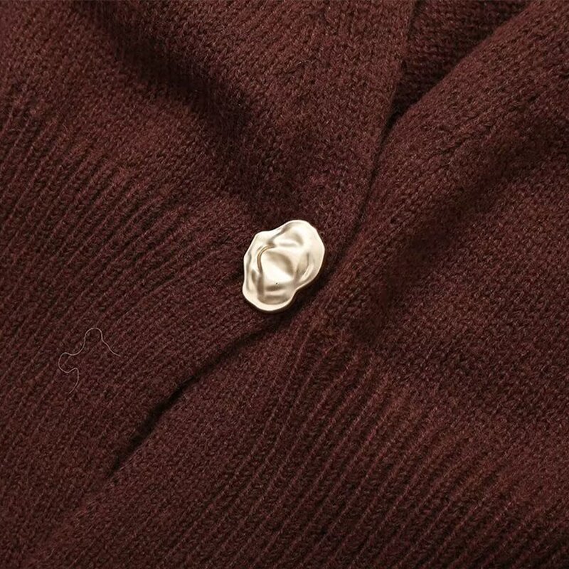 Knitting Sweater Manufacturer - OEM Custom PB&ZA Women 2024 Autumn Two-colour