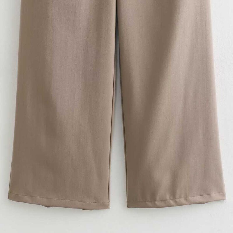 Pants Manufacturer - OEM Custom PB&ZA Women 2024 Spring Patchwork Design