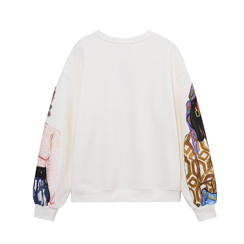 Hoodie Manufacturer - OEM Custom PB&ZA Women 2022 Autumn Printed for Girls