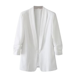 Blazer Coat Manufacturer - OEM Custom PB&ZA Women 2023 Spring Pleated
