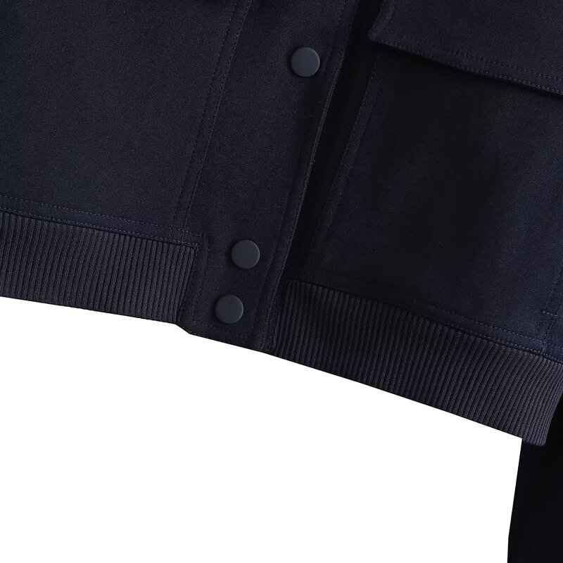 Jacket Coat Manufacturer - OEM Custom PB&ZA Women 2023 Spring Big Pocket