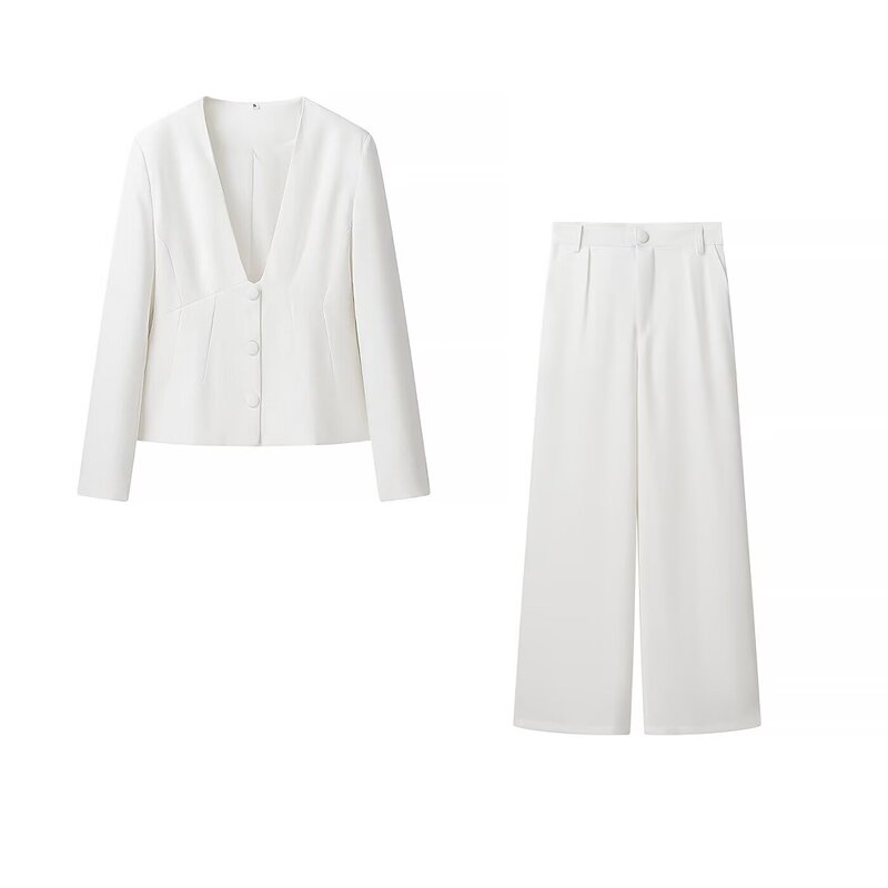 Solid Color Suit Manufacturer - OEM Custom PB&ZA Set 2 Pieces 2025