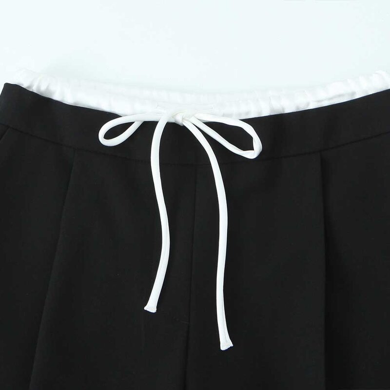 Pants Manufacturer - OEM Custom PB&ZA Women 2024 Double Waist and Wide