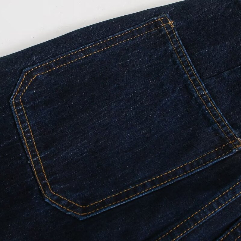 Jeans Manufacturer - OEM Custom PB&ZA Women 2023 Autumn High Waist Straight
