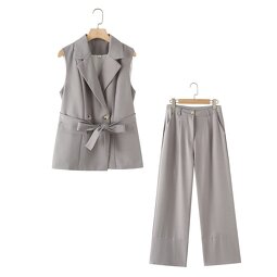 Vest and Pants Suit Manufacturer - OEM Custom PB&ZA Set 2 Pieces 2024