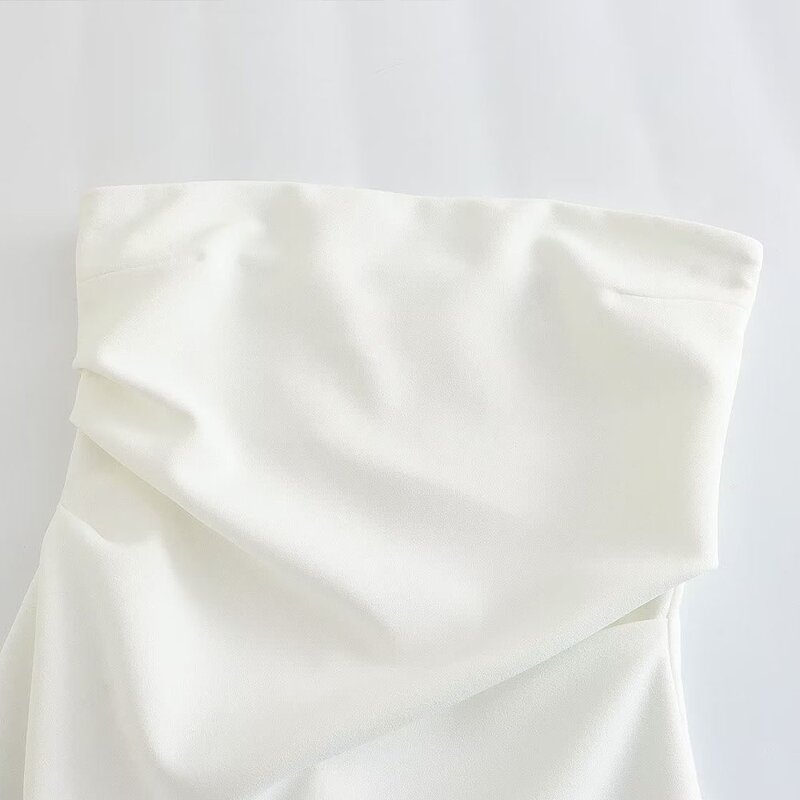 Dress Manufacturer - OEM Custom PB&ZA Women 2025 Summer Breast Top Mini