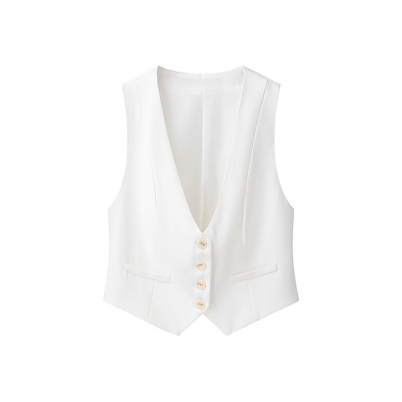 Vest Slimming Suit Manufacturer - OEM Custom PB&ZA Women 2025 Summer