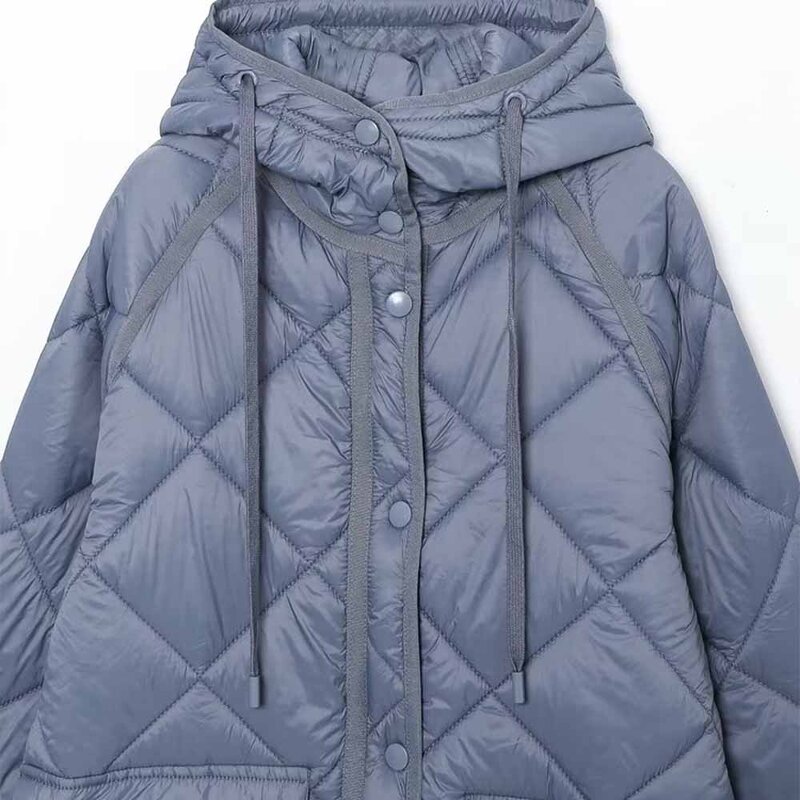 Cotton Coat Manufacturer - OEM Custom PB&ZA Women 2024 Autumn Long Version