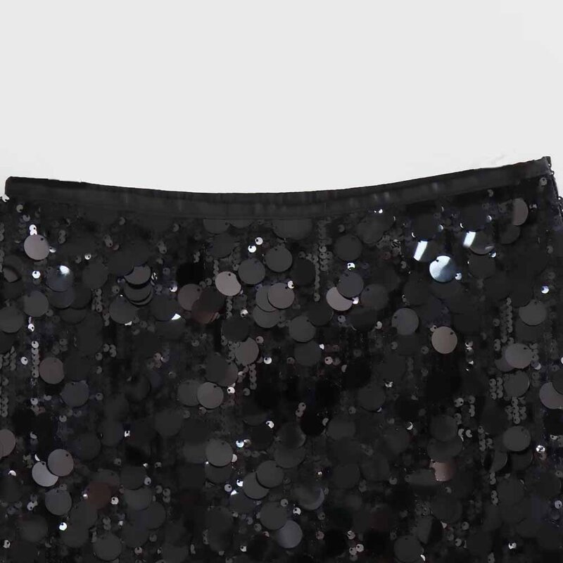 Mini Skirts Manufacturer - OEM Custom PB&ZA Women 2025 Autumn Sequins