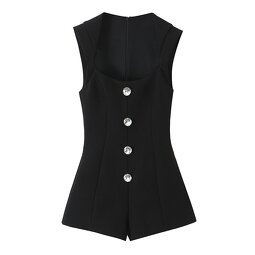Short Playsuits Manufacturer - OEM Custom PB&ZA Women 2025 Short Jewelry